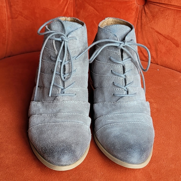 Kensie Aura Leather Ankle Boot Women Size 8m - Picture 3 of 12